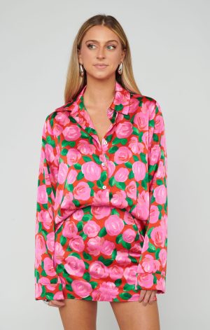 Smith Button Down ~ Rosie Blooms