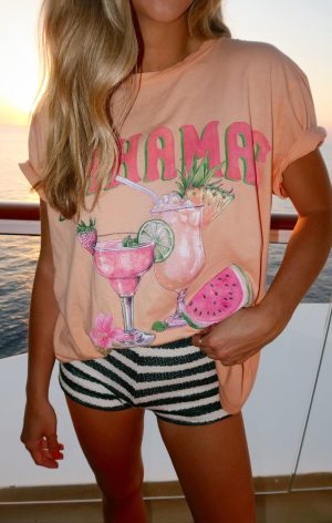 Check In Tee ~ Bahamas Graphic