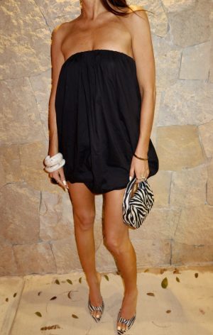 Beverly Bubble Dress ~ Black